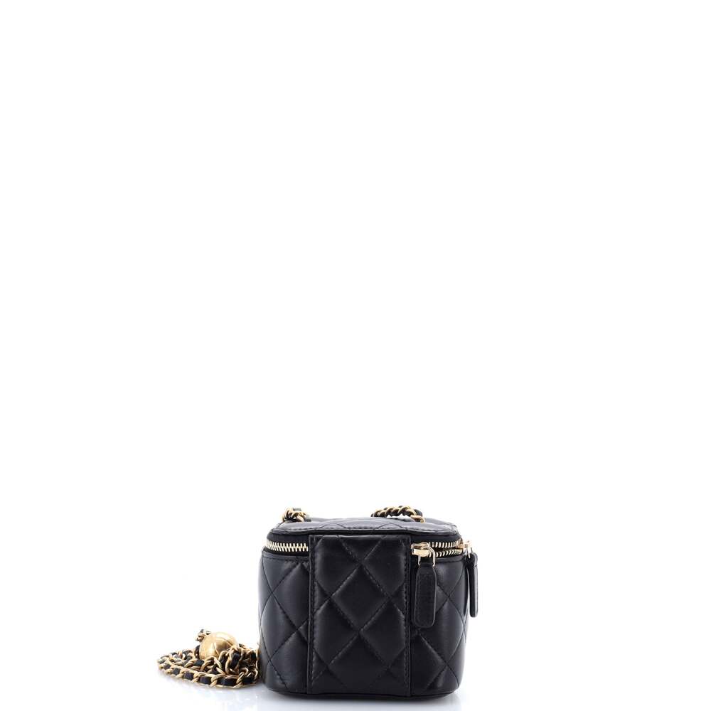 Chanel Pearl Crush Vanity Case With #247590C42B - Picture 3 of 6